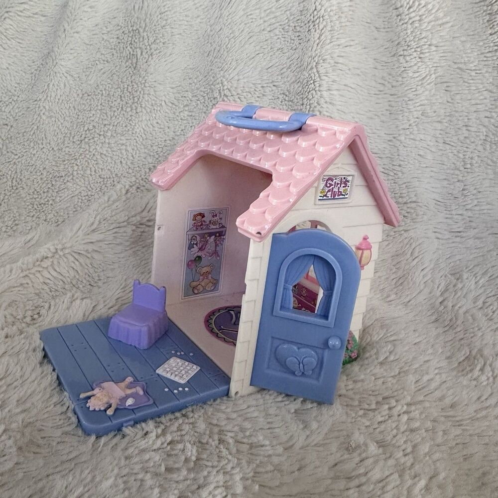 Fisher Price Sweet Streets Doll Girls Club House Play Set Vintage 2000